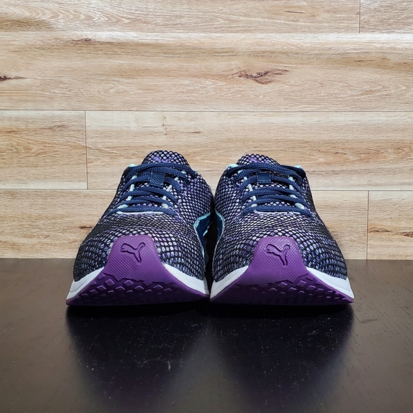 Puma Burst Tech Crosstrainer Royal Purple Blue Sneakers Women's Size 8 - Picture 6 of 10